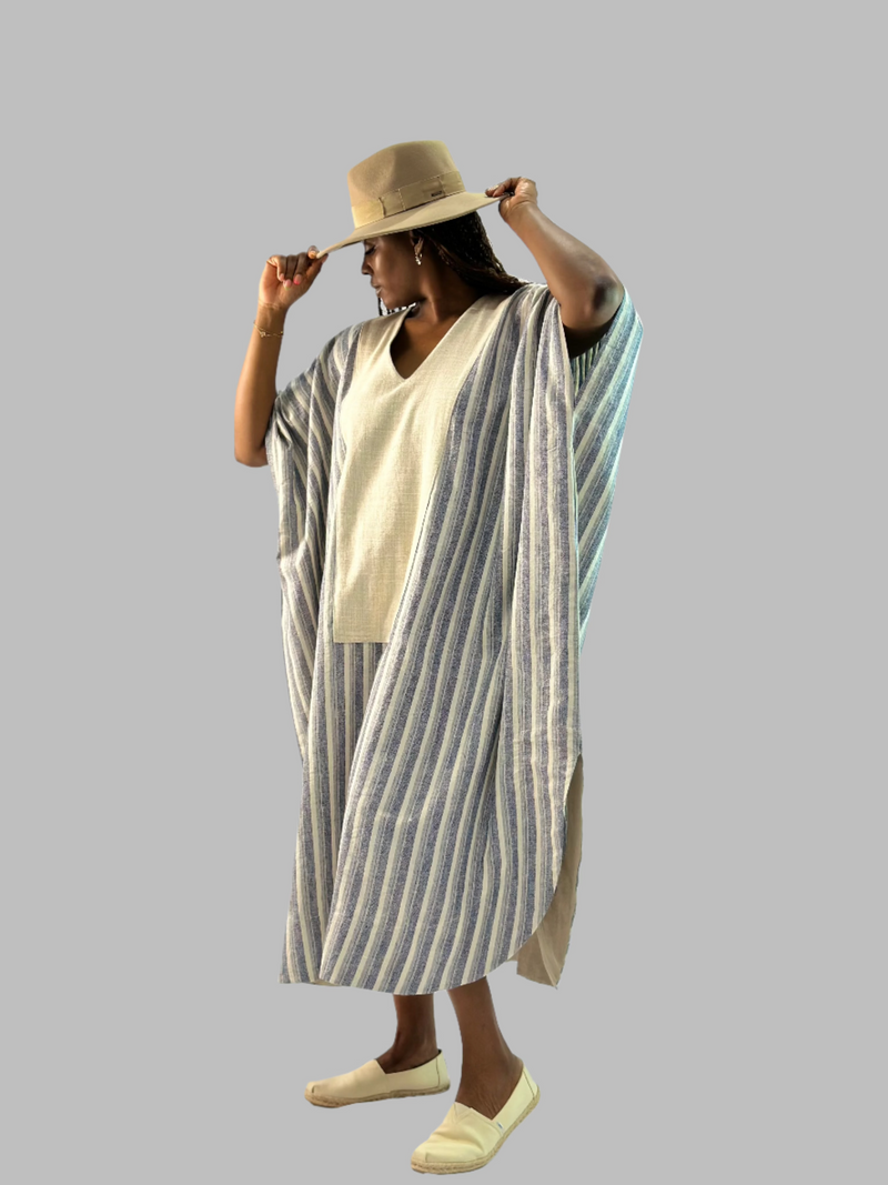 Serena Kaftan with Muslin Linen