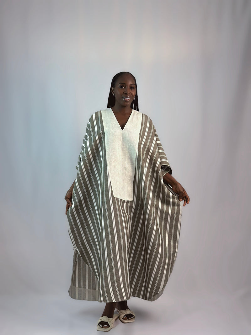 Serena Kaftan with Muslin Linen