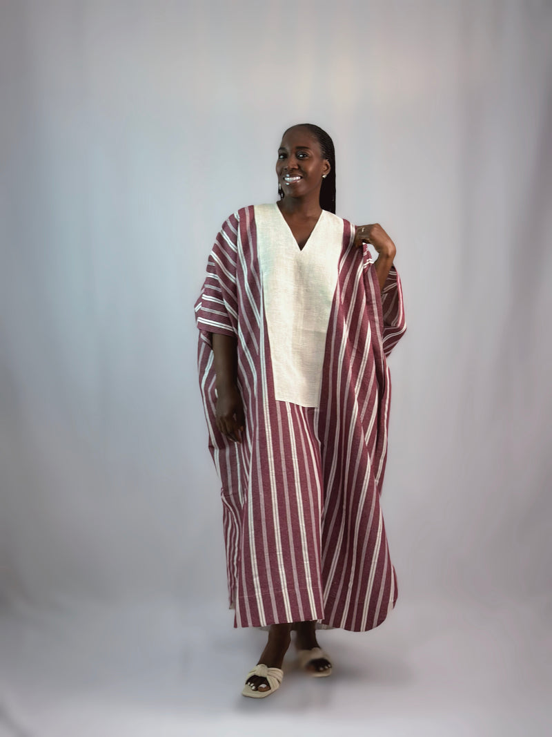 Serena Kaftan with Muslin Linen