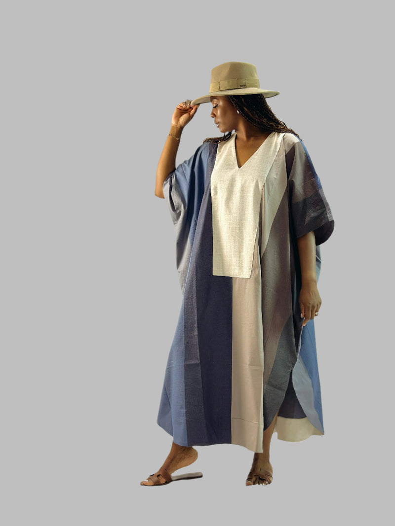 Serena Kaftan with Muslin Linen