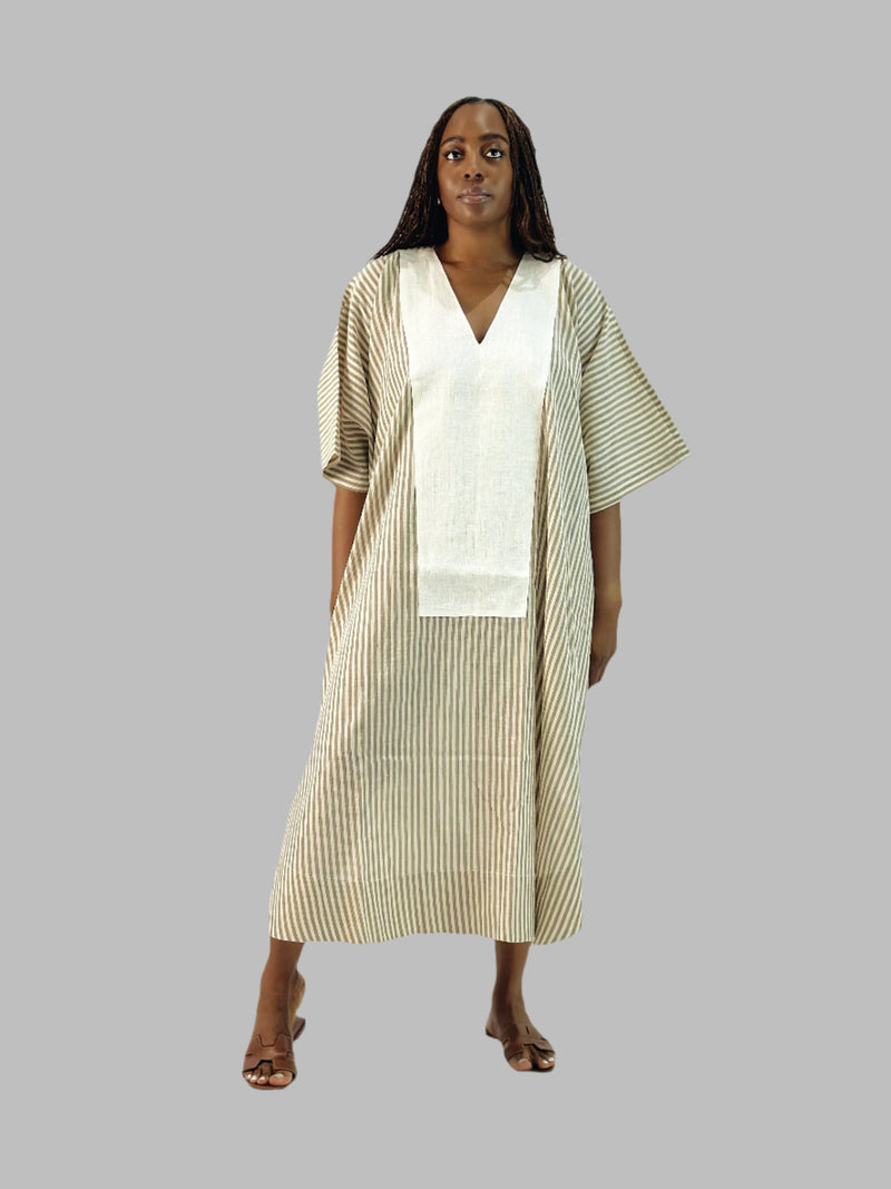 Serena Kaftan with Muslin Linen