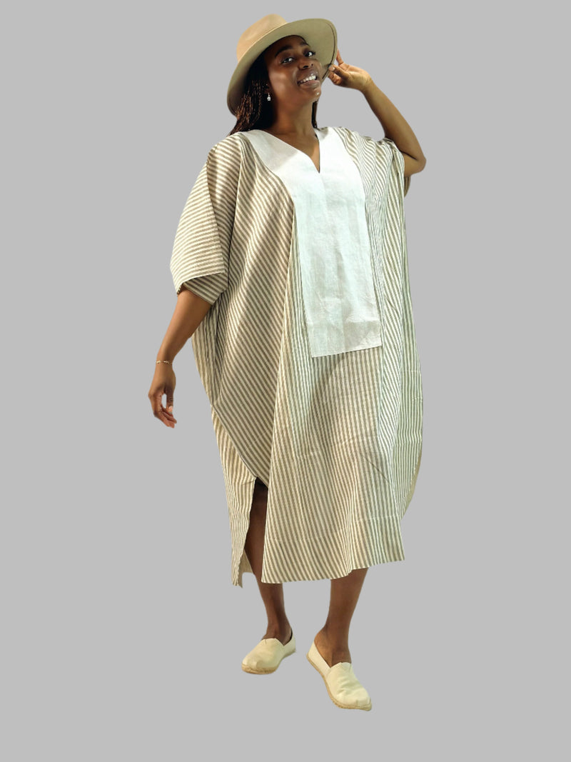 Serena Kaftan with Muslin Linen